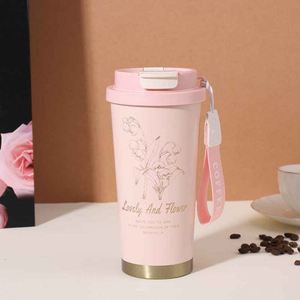 Lily of the Valley Stainless Steel Tumbler With <b>Large</b> Capacity and Vacuum Insulation - Product Image 5