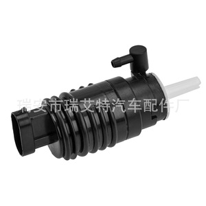 Renault Window Washer <b>Pump</b> 7700802336 7705002060 Electric Plastic Metal Rubber <b>Black</b> Car Washer Part - Product Image 2