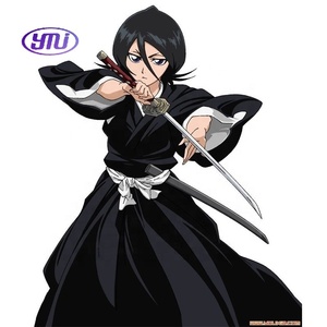 Vente chaude Vêtements Partie Kurosaki Ichigo <span class=keywords><strong>Japonais</strong></span> <span class=keywords><strong>Kimono</strong></span> Anime Costume Bleach <span class=keywords><strong>Cosplay</strong></span> - Product Image 3