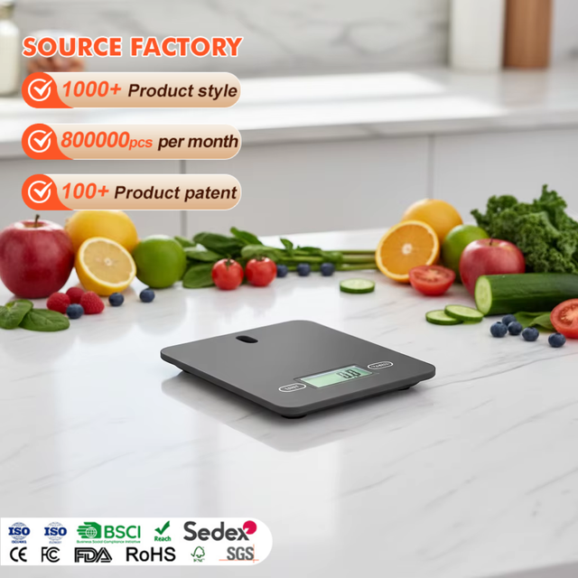 Factory Custom OEM Commercial 5Kg 11Lb Electric Calorie Weighing Digital Balance Kitchen Weight Food Scale