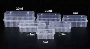 กล่องพลาสติกสำหรับใส่ขวดขนาด 3 มล. 5 มล. 7 มล. 10 มล. 10 ซีซี 20 มล. กล่องบรรจุภัณฑ์สำหรับขวดวัคซีน กล่องเก็บขวด - Product Image 2