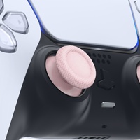 EXtremeRate Rose Thumbstick Joystick Remplacement Analogique Stick pour PS5 & PS4 Controller