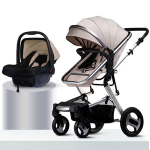 Siège auto et <span class=keywords><strong>poussettes</strong></span> <span class=keywords><strong>pour</strong></span> bébé, <span class=keywords><strong>poussettes</strong></span> 3 en 1 pliables - Product Image 2