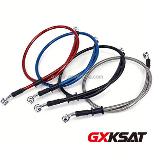 Manguera Hidráulica Universal para Motocicleta GXKSAT, Cable de <span class=keywords><strong>Freno</strong></span> de 30cm-220cm, Manguera de Aceite para <span class=keywords><strong>Freno</strong></span> y Embrague de Alta Calidad - Product Image 1