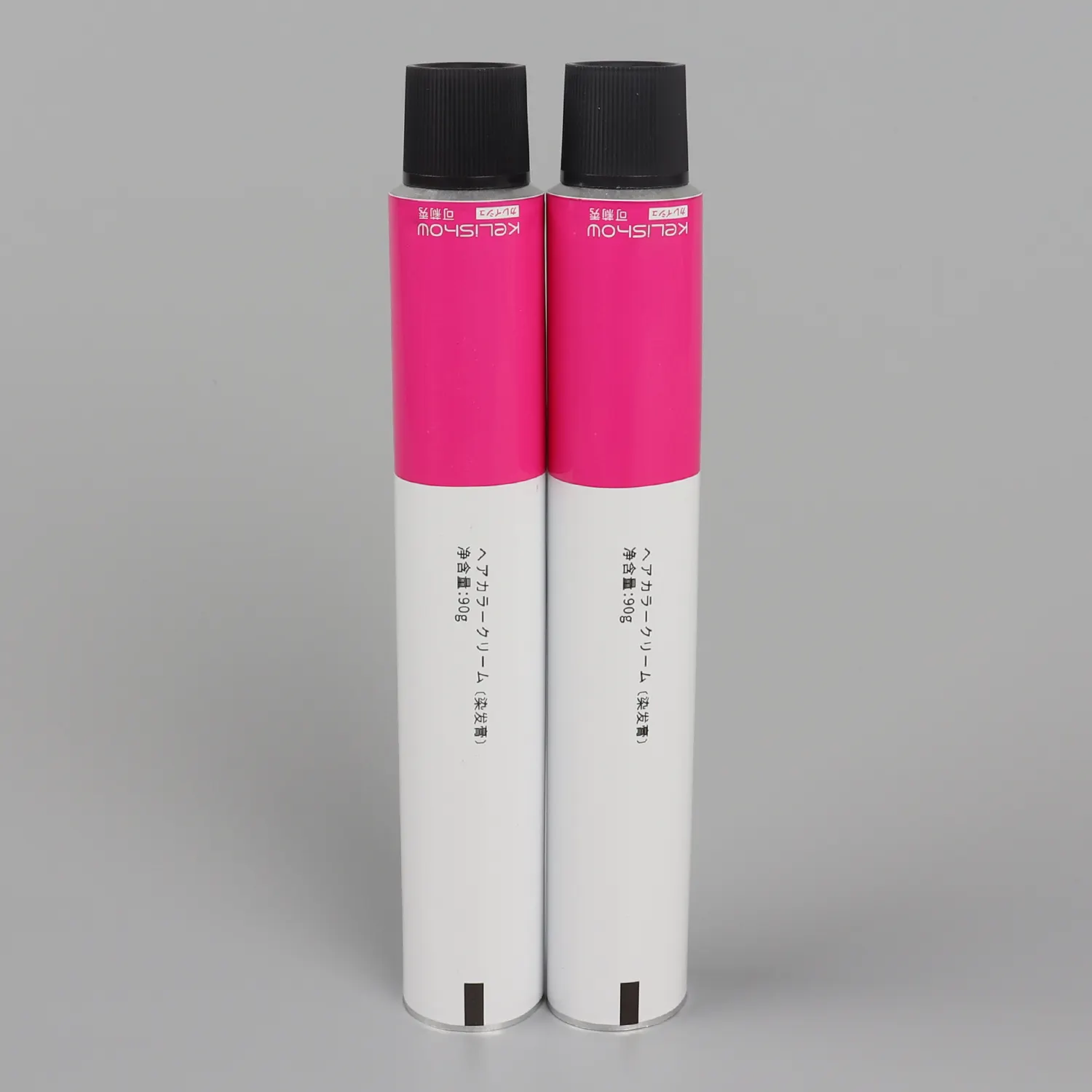 Custom Eco-friendly Customized Hair Color Dying Cream Packing Tube Aluminum Tube with Lids