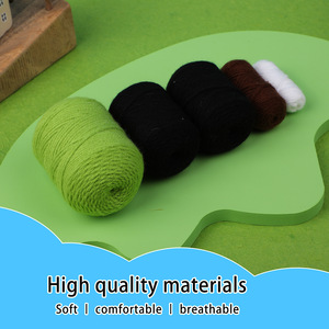 Nuovo gatto in vaso Crochet ornamenti fatti a mano fai da te tessuti e tessuti artigianali <span class=keywords><strong>con</strong></span> istruzioni in inglese - Product Image 4