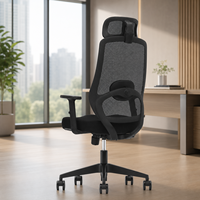 Fauteuils de bureau exécutifs réglables en gros, confortables, ergonomiques, pivotants, modernes, blancs, en maille, pour hôpitaux, écoles et bureaux, avec mousse