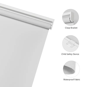 قماش عالي الجودة لاسلكي معتم مقاوم للماء للمنزل والمكتب والفندق OEM ODM نمط عمودي مدمج - Product Image 2