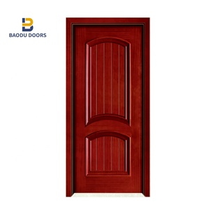 Fournisseur chinois de portes principales, portes en bois massif, Puerta De Madera Maciza, à prix avantageux - Product Image 6