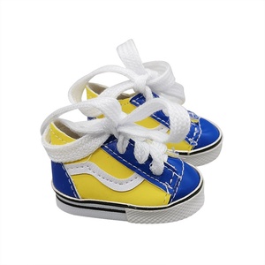 Sepatu Boneka BJD Kartun 5.6cm, Aksesoris Sepatu Boneka Kulit & Katun 20cm untuk Boneka EX Joint Mi Lu Tubuh Gemuk - Product Image 4