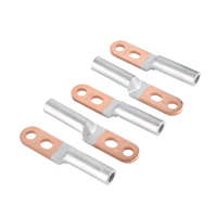 DTL-95S – Terminal à sertir bimétallique à double trou DTLS de haute qualité, 250V-1000V, pour câble électrique industriel