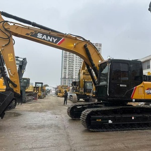 Excavatrice Sany SY215C d'occasion de haute qualité, excavatrice lourde de 21 tonnes, excavatrice hydraulique sur chenilles, excavatrice compacte SY215C très vendue - Product Image 4