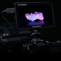 Moniteur d'éclairage d'appoint monoculaire F5Prox avec écran tactile 4K HD 3D-LUT de 5,5 pouces haute luminosité 1600 Nits