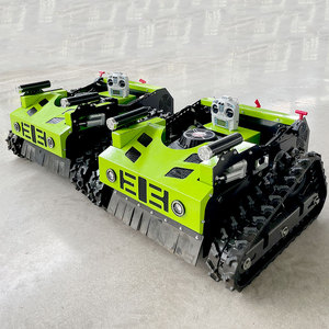 Cortacésped controlado a distancia tipo pista adecuado para todo terreno deshierbe trituración de hierba multifuncional - Product Image 5