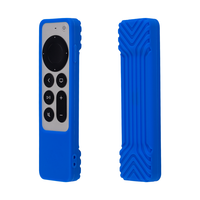 Funda de Silicona para Control Remoto Siri de Apple TV 4K, con Aberturas Precisas, Protección Total, Accesorio para Apple TV 4K