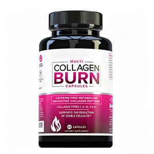 <span class=keywords><strong>Pastillas</strong></span> Quemagrasas de Colágeno, Multi Colágeno Tipos I-V y X, Apoya el Metabolismo y <span class=keywords><strong>la</strong></span> Reducción Visible de <span class=keywords><strong>la</strong></span> <span class=keywords><strong>Celulitis</strong></span> - Product Image 1