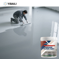 Peinture de sol en sable coloré époxy à effet marbre imperméable de haute qualité, peinture de sol antidérapante pour les chambres à coucher et les garages