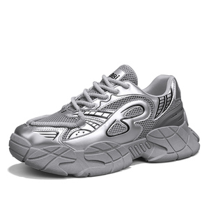 Người Đàn Ông Giản Dị Giày Thể Thao Mùa Hè Lưới Giày Thể Thao Người Đàn Ông Của Thời Trang Chunky Đi Bộ Chạy Sneakers - Product Image 2