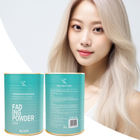 Meilleure qualité SHUJI Salon professionnel utiliser poudre de blanchiment des cheveux éclaircissant sans ammoniaque pour cheveux foncés 9 + sans poussière