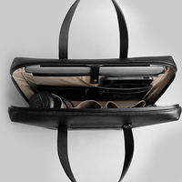 Sac à bandoulière pour ordinateur portable en cuir véritable de luxe, personnalisé avec logo, multifonctionnel, pour le travail, le bureau, les voyages d'affaires, pour hommes