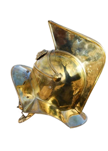 Casco de Centurión Romano Hecho a Mano, Accesorio Decorativo de Metal para Disfraces, Festivales, Reenactaciones, Fotografía y Coleccionismo - Product Image 3