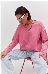 Camiseta de Manga Corta de Algodón Desgastado King Mcgreen Star para Mujer, Estilo Holgado, Hip <span class=keywords><strong>Pop</strong></span>, Moda Urbana - Product Image 5