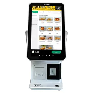 HBAPOS GM70 Nouvelle arrivée facturation pos machines 15.6 pouces double écran pos système NFC pos terminal