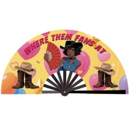 Éventails en bambou et plastique écologiques personnalisés, styles classiques traditionnels, sculptés avec des anges, pour la promotion publicitaire, artisanat en bambou - Product Image 3