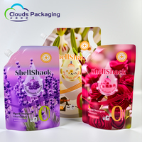 Sachets d'emballage pour savon liquide, détergent à lessive liquide, savon liquide, emballage en plastique, sachets debout avec bec verseur