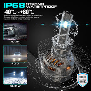 Sunshiny Super Bright V32 300W <span class=keywords><strong>30000LM</strong></span> Puissant Refroidissement <span class=keywords><strong>LED</strong></span> H1 H4 Phares Ampoule faros <span class=keywords><strong>led</strong></span> Para Auto Cars H1 H4 <span class=keywords><strong>H7</strong></span> H11 9005 HB3 - Product Image 3