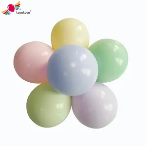 生日派对糖果色气球婚礼10英寸2.2克2.8克马卡龙彩色乳胶气球