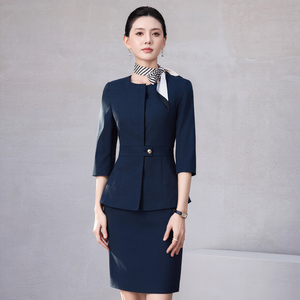 Costume tailleur femme 2026 Nouvelle collection été pour entretien, tenue de réception, combinaison formelle fine - Product Image 1