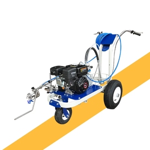 Máquina de Marcado Vial Manual con Boquilla Ajustable sin Aire para Construcción de Pavimentos, Aplicación de Pintura en Frío - Product Image 4