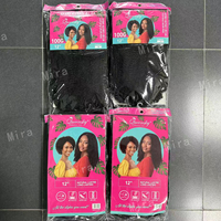 Spedizione Rapida, Estensioni per Dreadlock Afro Kinky Curly Naturali, Resistenti al Calore, per Intrecciare Trecce e Locs