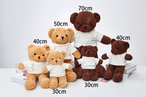 特注ロゴテディベア白シャツぬいぐるみぬいぐるみぬいぐるみアニバーサリーギフトPPコットン - Product Image 6