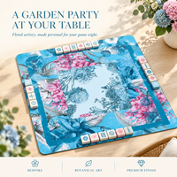 Tapis de Mahjong Américain Personnalisé Imperméable et Silencieux pour Jeux de Tuiles à Domicile, Réunions Familiales et Soirées Jeux