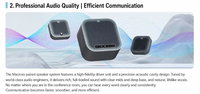 Micrófono Inalámbrico USB con Reducción de Ruido, Sistema de Audioconferencia con Soporte Multilingüe, Hecho en China