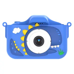 HD Цифровая видеокамера для фотосъемки 2-Дюймовая перезаряжаемая детская мини-цифровая камера игрушки селфи DSLR детская камера