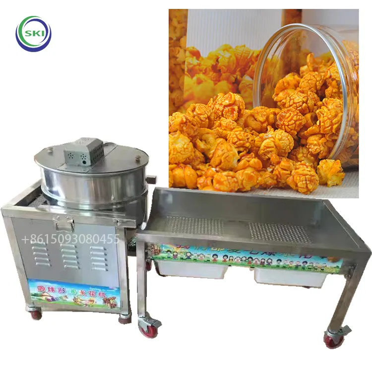 Электрическая мини-машина для приготовления попкорна горячим воздухом, машина для изготовления попкорна б/у