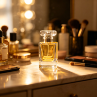 Eau de Cologne unisexe en spray 50 ml, mini JCXG/OEM Guangdong, parfum No Man's Land Rose & White Tea, parfum longue durée pour le corps