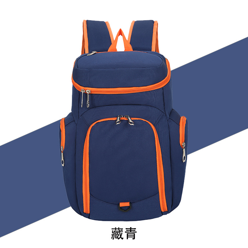 Navy blue orange