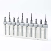 50 pièces Micro PCB carbure routeur Bit Kit acier CNC Cutter fraisage sculpture Bit Set plastique PCB forage fin fraise Cutter Machine