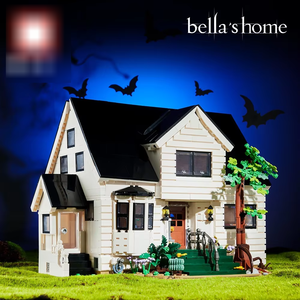 Set de Construcción de Villa Iluminada OEM de Gran Venta - Modelo de Mansión con Luces LED y Bloques de Vista Urbana, Regalo para Niños y Coleccionistas - Product Image 2
