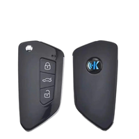 Coque de clé de voiture KEYDIY KD B33 à 3 boutons pour VW Golf8, universelle pour les programmeurs de clés KD900 URG200 KD-X2 Mini