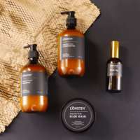 Ensemble de soins capillaires afro de luxe à l'extrait de caviar avec logo personnalisé OEM, shampooing et après-shampooing à la protéine de caviar
