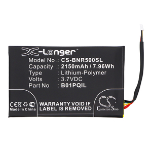 반즈 & 노블 누크 글로라이트용 배터리, 글로라이트 WiFi, BNRV500, B01PQIL 2150mAh - Product Image 3