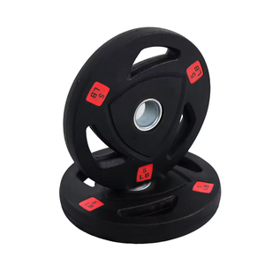 Disques de Musculation pour la Salle de Sport, Accessoires de Fitness et de Sport, Équipement d'Entraînement, Poids de 5 kg, 10 kg, 20 kg, 25 kg, Disques de Poids en <span class=keywords><strong>Caoutchouc</strong></span> - Product Image 3