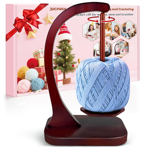 Dispositif rotatif en <span class=keywords><strong>bois</strong></span> pour le filage du fil, support magnétique en <span class=keywords><strong>bois</strong></span> pour le tricot et le crochet, broche à pelote <span class=keywords><strong>de</strong></span> <span class=keywords><strong>laine</strong></span> portable, cadeau - Product Image 1