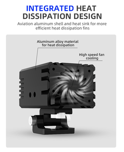 Luces Antiniebla con Lente de Proyector Láser Luxlion P1 PlusLed 2026 para Luces de Conducción Todoterreno de 80W 8000LM, Luces Auxiliares de Trabajo - Product Image 3