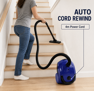 <span class=keywords><strong>Aspirateur</strong></span> à filtre lavable <span class=keywords><strong>ultra</strong></span> <span class=keywords><strong>silencieux</strong></span> <span class=keywords><strong>avec</strong></span> <span class=keywords><strong>sac</strong></span> pour tapis à poils ras et sols durs - Product Image 2